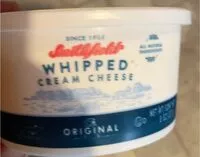Mängden socker i Whipped cream cheese