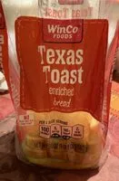 Mängden socker i Texas Toast Enriched Bread