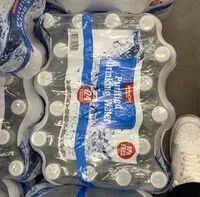 Mängden socker i Purified Drinking Water