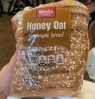 Mängden socker i Honey oat premium bread