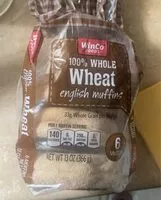 Mängden socker i Wheat english mugfin