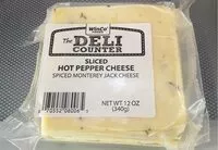 Mängden socker i Sliced Hot Pepper Cheese