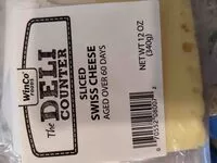 Mängden socker i Sliced Swiss Cheese