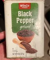 Mängden socker i Black peper ground