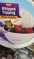 Mängden socker i Whipped Topping
