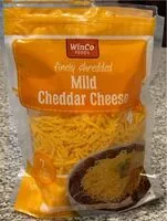 Mängden socker i Shredded cheese