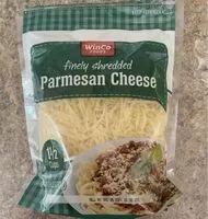 Mängden socker i Shredded Parmesan Cheese