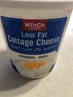 Mängden socker i Cottage cheese low fat