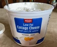 Mängden socker i Lowfat cottage cheese