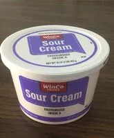 Mängden socker i Sour cream