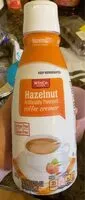 Mängden socker i Hazelnut artificially flavored coffee creamer