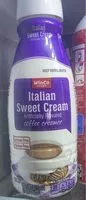 Mängden socker i Italian sweet cream creamor