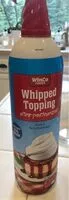 Mängden socker i Whipped Topping