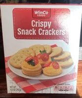 Mängden socker i Crispy snack crackers