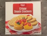 Mängden socker i Crispy snack crackers