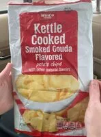 Mängden socker i Kettle cooked smoked gouda potato chips