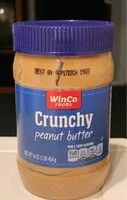 Mängden socker i Crunchy peanut butter