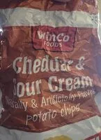 Mängden socker i Cheddar Sour Cream