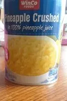 Mängden socker i Pineapple crushed