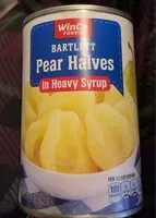 Mängden socker i Pear halves in heavy syrup