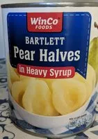 Mängden socker i Bartlett pear halves in heavy syrup