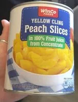 Mängden socker i Peach slices