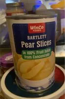 Mängden socker i Pear Slices