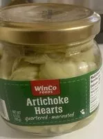 Mängden socker i artichoke hearts