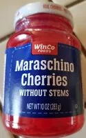 Mängden socker i Maraschino Cherries without stems