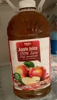 Mängden socker i Apple 100% juice from concentrate