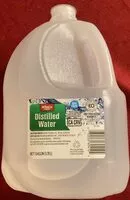 Mängden socker i Distilled Water