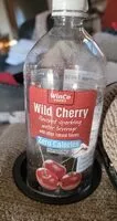 Mängden socker i Wild cherry flavored sparkling water beverage