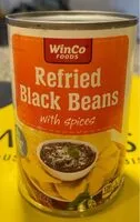 Mängden socker i Refried Black Beans