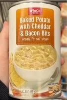 Mängden socker i Baked potato with cheddar and bacon bits