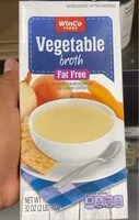 Mängden socker i Winco vegtable broth