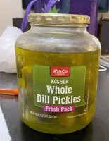 Mängden socker i Whole Kosher Dill Pickles