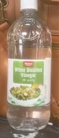 Mängden socker i White Distilled Vinegar