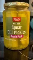Mängden socker i Kosher Spear Dill Pickles