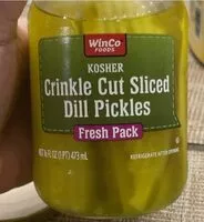 Mängden socker i Sandwich Sliced Dill Pickles
