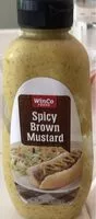 Mängden socker i Spicy Brown Mustard
