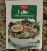 Mängden socker i Italian salad dressing mix