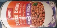 Mängden socker i Baked beans maple & bacon