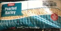 Mängden socker i Pearled barley