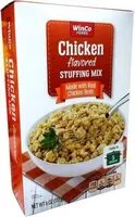 Mängden socker i Chicken Flavored Stuffing Mix, Chicken