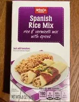 Mängden socker i Spanish Rice Mix