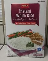 Mängden socker i Instant white rice
