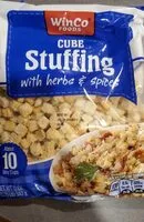 Mängden socker i Cube stuffing with herbs and spices