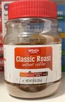 Mängden socker i Classic Roast Instant Coffee