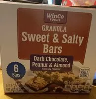 Mängden socker i granola sweet and salty bars