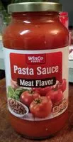 Mängden socker i Pasta sauce meat flavor